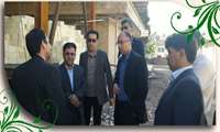 بازدید معاون توسعه مدیریت و منابع دانشگاه از پروژه های عمرانی مراکز آموزشی در مانی